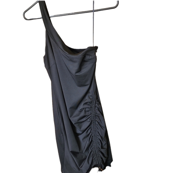 Rumor Dresses & Skirts - RUMOR dress bodycon mini black slinky size 10